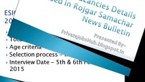 30K  Jobs Vacancies Details Released In Rojgar Samachar News Bulletin
