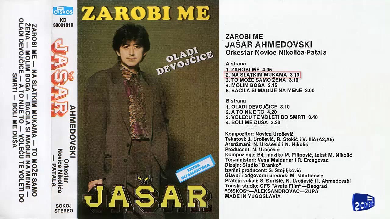 Jasar Ahmedovski - Volecu te voleti do smrti - (Audio 1990) - CEO ALBUM