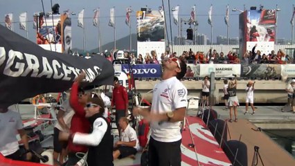 Ocean Race, Miss Mondo sull'albero maestro