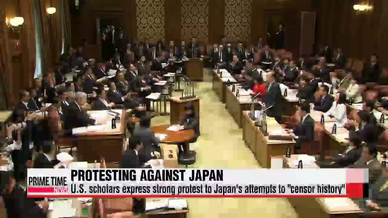 U.S. scholars protest Japan's attempts to "censor history"