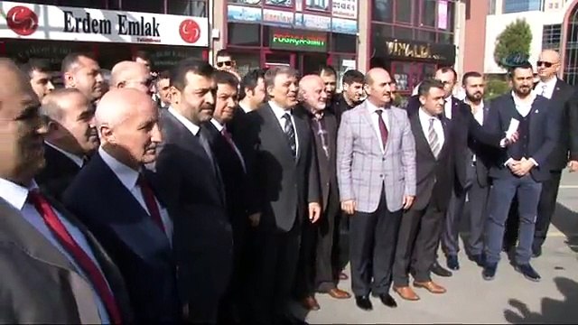 Abdullah Gül esnaf ziyaretinde
