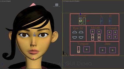 Sara Facial Rig