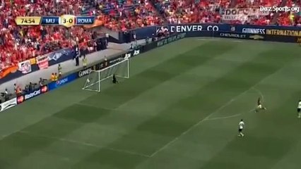 FootBall News  - Scores a Goal From Behind The Halfway Line Vs Manchester United