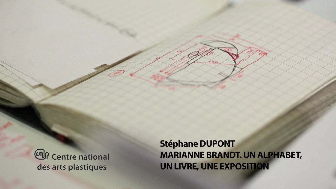 Stéphane DUPONT, «Marianne Brandt, un alphabet, un livre, une exposition»