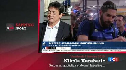 Zap'Sport : Nikola Karabatic de retour devant la justice