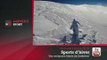 Zap'Sport : Une avalanche filmée de l'intérieur