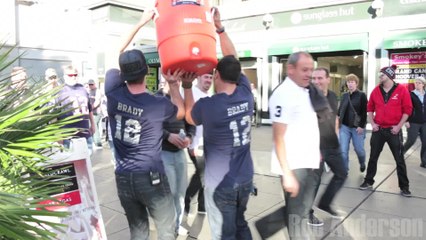 Hilarious water cooler "celebration" prank