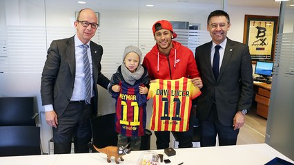 Neymar Jr and son become members of FC Barcelona