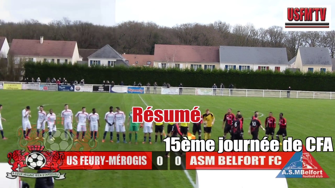 CFA Groupe B 2014: Fleury - ASM Belfort