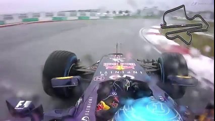 Sebastian Vettel onboard Malesia