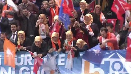 AK Parti İl Kongresi - Başbakan Davutoğlu (1)