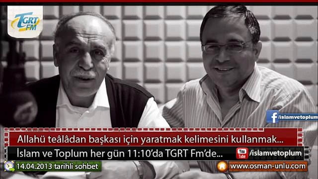 Yaratmak Kelimesini Kullanmak - Osman Ünlü