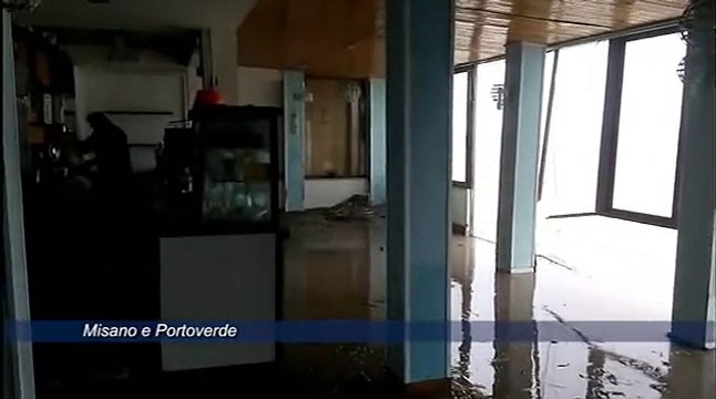 IcaroTv. Allagamenti a Misano e situazione del fiume Ventena