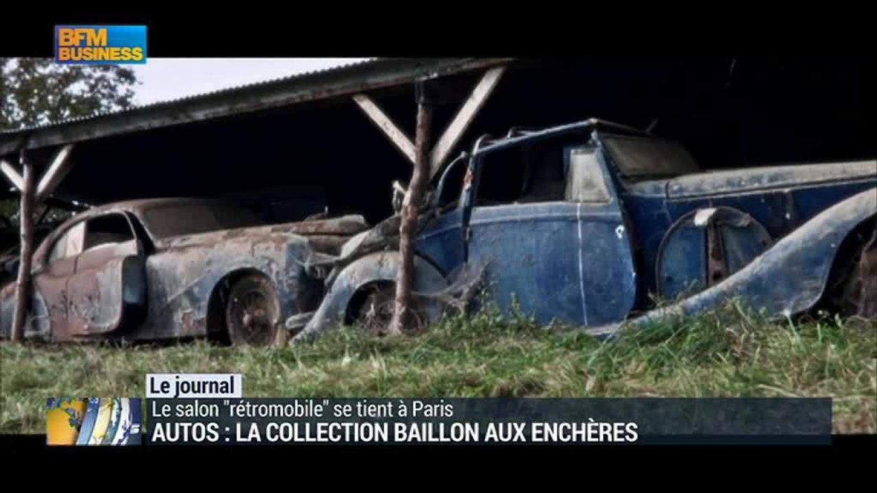 Autos : la collection Baillon aux enchères