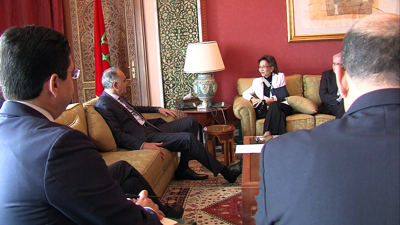 Mezouar et Hassad reçoivent la nouvelle Représentante Spéciale du SG de l’ONU au Sahara