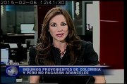 Insumos provenientes de Colombia y Perú no pagarán aranceles