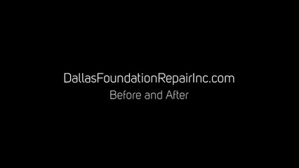 Before and After Foundation Repairs - DallasFoundationRepairInc.com
