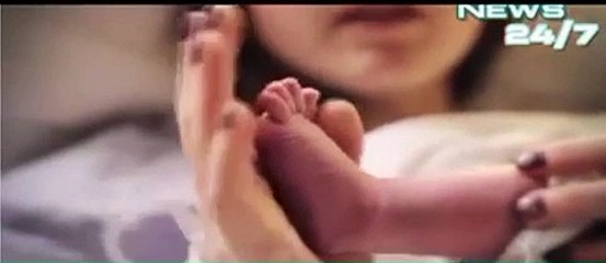 blind mother can see her new born baby with latest technology