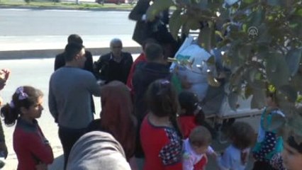 Türk Kızılayı'ndan Irak'taki Sığınmacılara Yardım