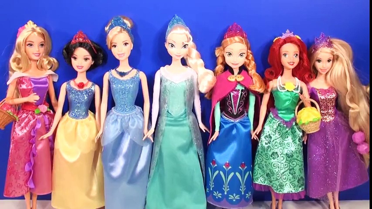 Disney Prensesler Anna Elsa Rapunzel Sindirella...