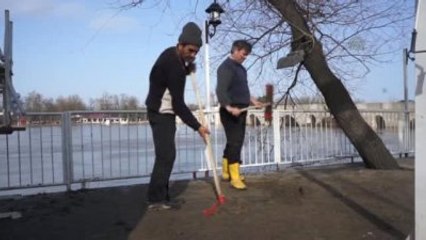 Edirne'deki Nehir Taşkınları - Temizleme Çalışmaları