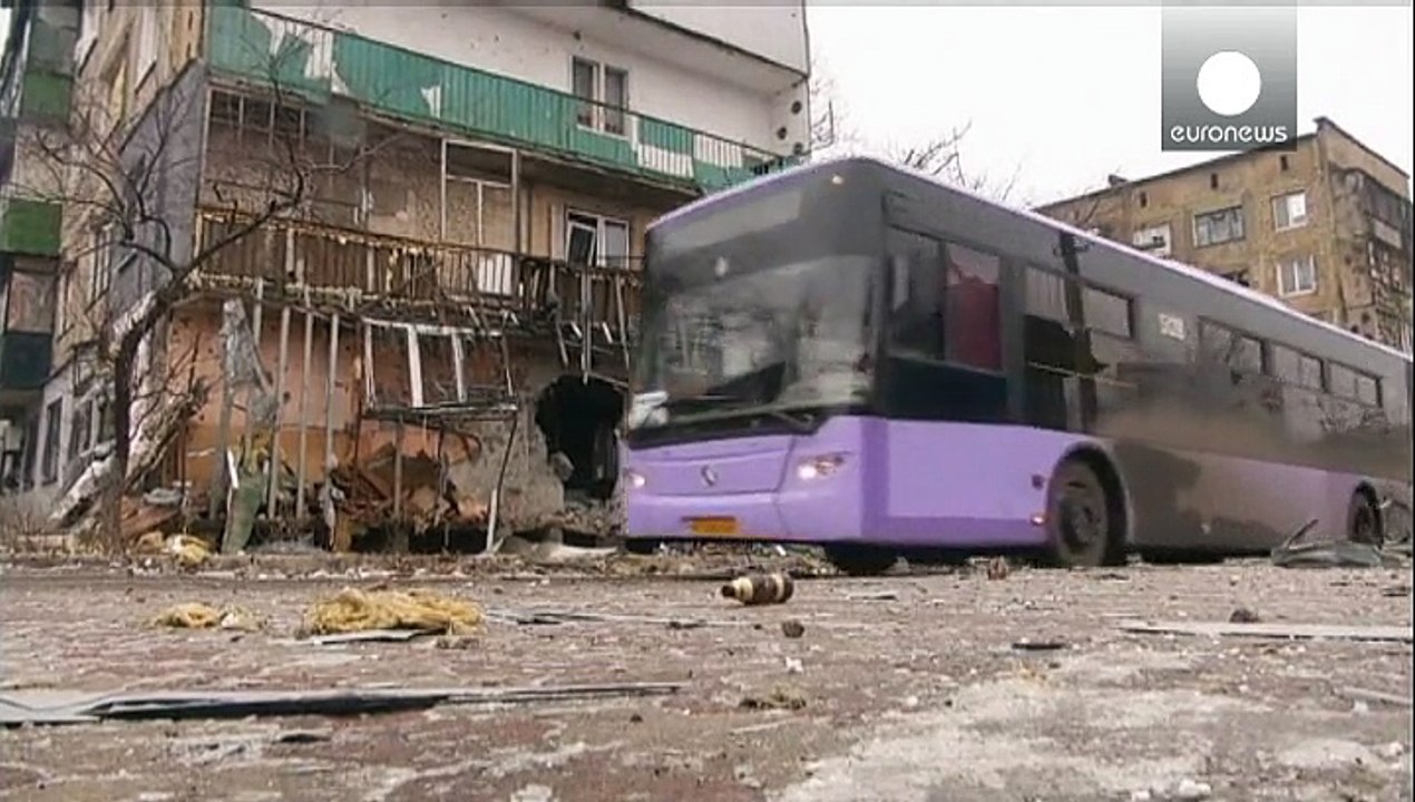 Дебальцеве: транспортний коридор для біженців