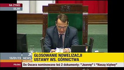 Przemysław Wipler ostro w sejmie_ 16.01.2015