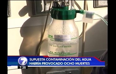 Supuesta contaminación de agua habría ocasionado 8 muertes en Cañas