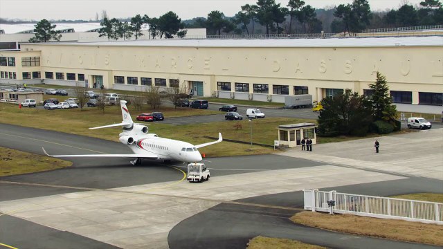 Premier vol du Falcon 8X - Dassault Aviation