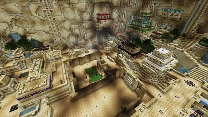 Minecraft Timelapse   Iram of the Pillars