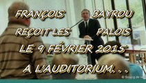 LES NEWS DE MICHOU64 W-D.D. - 6 FÉVRIER 2015 - FRANÇOIS BAYROU REÇOIT LES PALOIS LE 9 FÉVRIER A L'AUDITORIUM...