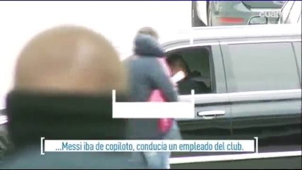 Chocan el Carro de Lionel Messi Cadillac Escalade