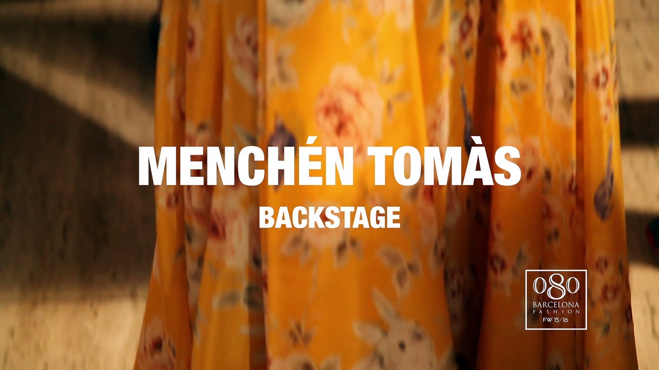 BACKSTAGE MENCHÉN TOMÀS