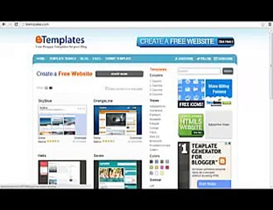 Installing a custom blogger template  Blogger Guidelines #2 HD Movies With Freelance Support