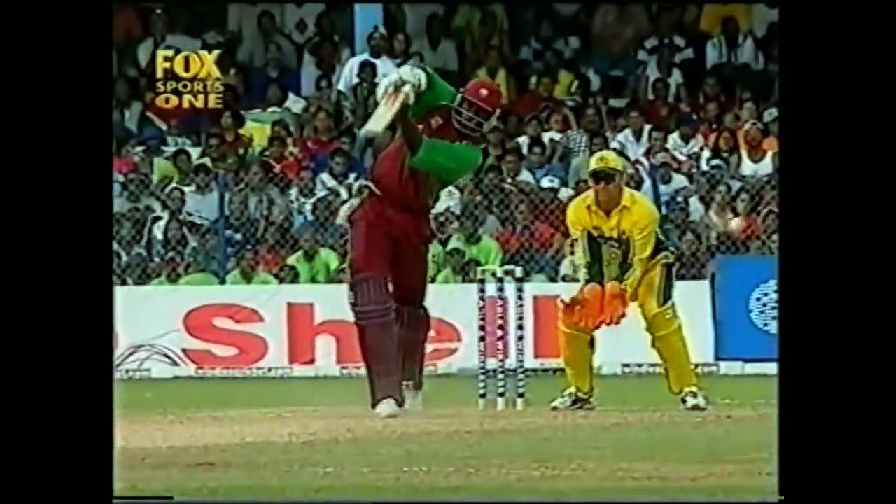 _GREAT SLOWER BALL_ Ian Harvey gets revenge on Chris Gayle 2003 - 4 then OUT!!!