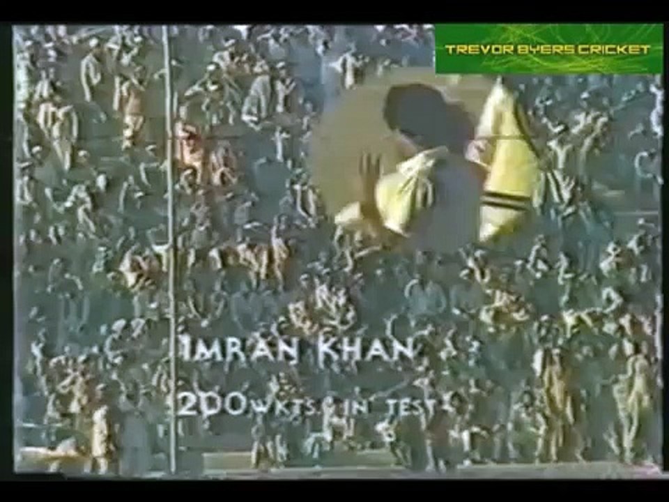 _Rare Imran Khan Gold_ 8_60 vs. India @ Karachi 1982 - Extended Highlights
