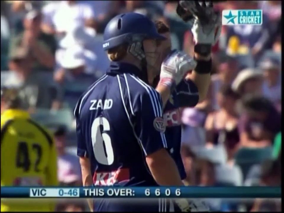 AIDEN BLIZZARD - BIGGEST 6 IN CRICKET HISTORY - BETTER QUALITY VERSION! 720p HD NOT 240p
