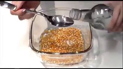 Mikrodalga İle Mısır Patlatma