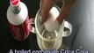 See what happens when mixing an boiled Egg in coke
