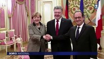 Crise en Ukraine : le couple Hollande-Merkel sur le front