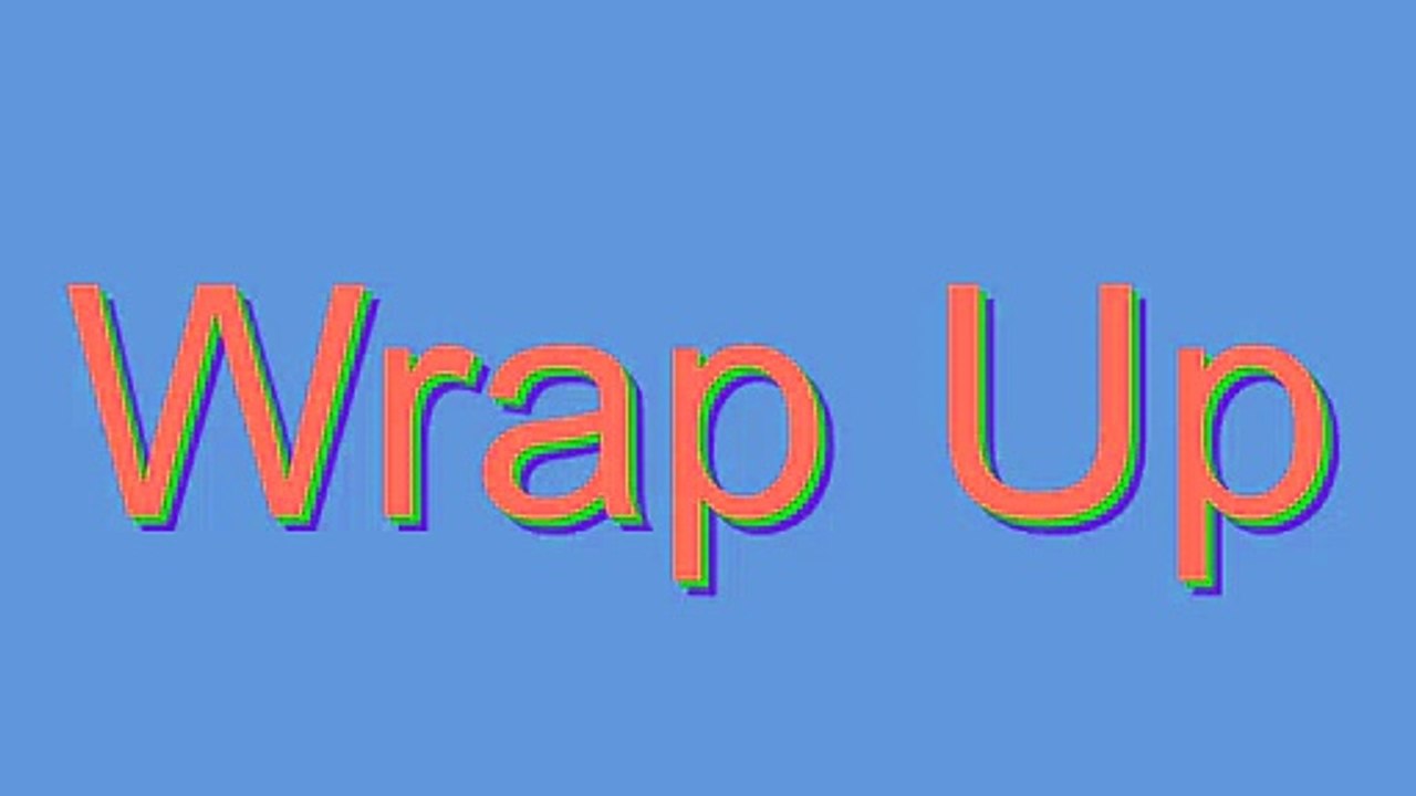 How to Pronounce Wrap Up