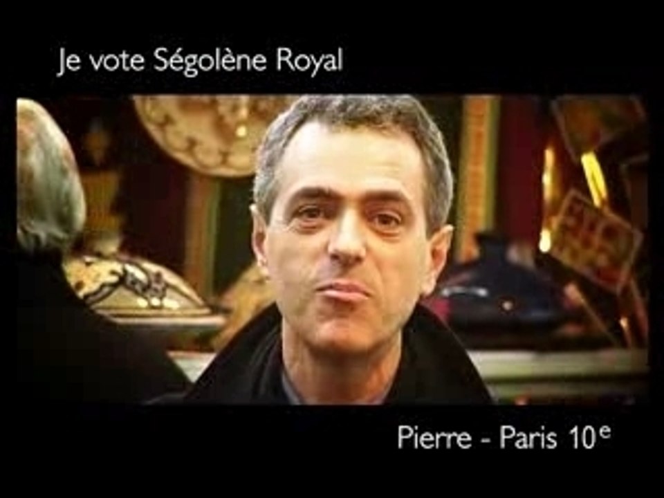 Démocratie Je vote Ségolène Royal