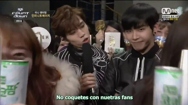 [SUB ESP] 150205 INFINITE H (인피니트H) @ Entrevista - M! Countdown