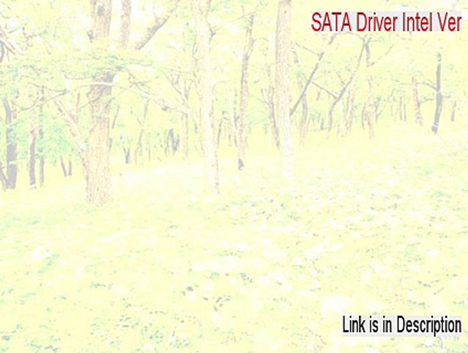 SATA Driver Intel Ver.7.0.0.1020.zip Cracked - Legit Download (2015)