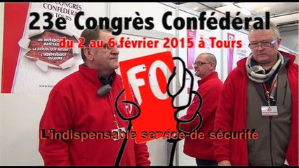 La sécurité au Congrès de Tours 2015