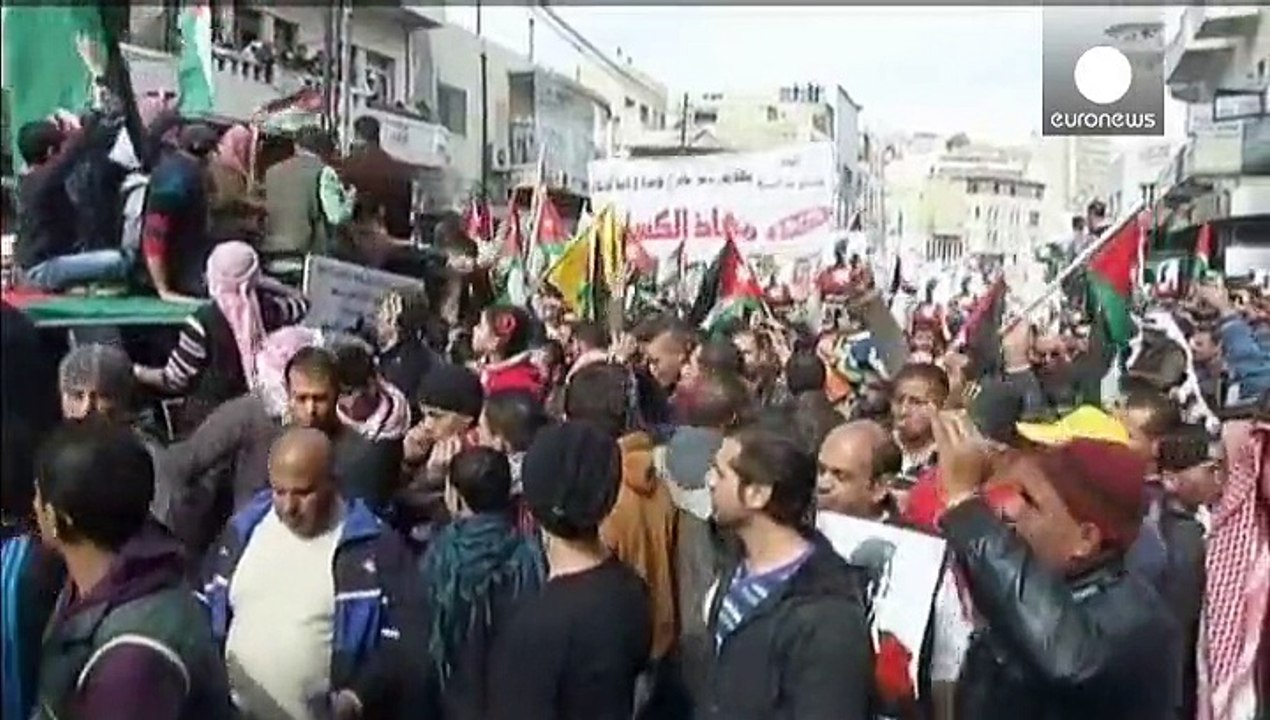 Massenproteste gegen ISIL in Jordanien