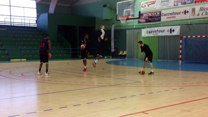 Shooting CCBB avant le match à Chartres