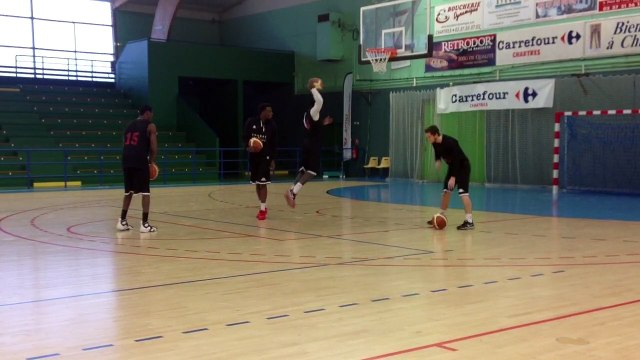 Shooting CCBB avant le match à Chartres