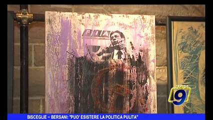 BISCEGLIE | Bersani alla mostra su Berlinguer: 'Può esistere la politica pulita'