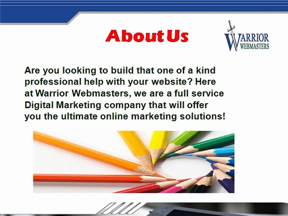 Warriorwebmasters.Com-Web Development Company In Wine Country | Web Development In Napa